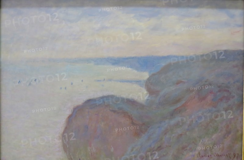 Steep Cliffs near Dieppe, 1897. Creator: Claude Monet.