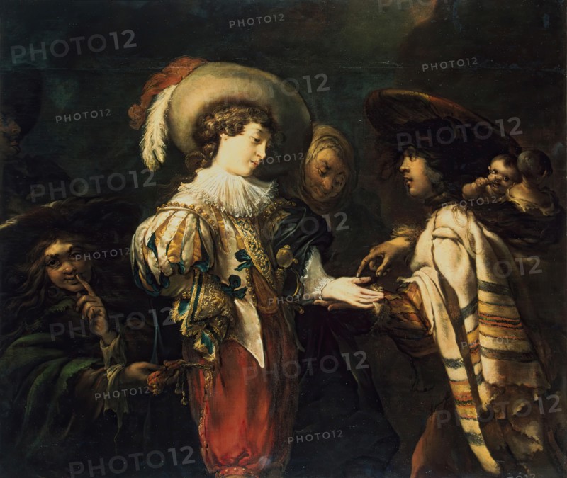Fortune Telling, 1630. Creator: Jan Cossiers.
