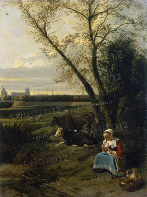 Shepherdess, 1666. Creator: Jan Siberechts.
