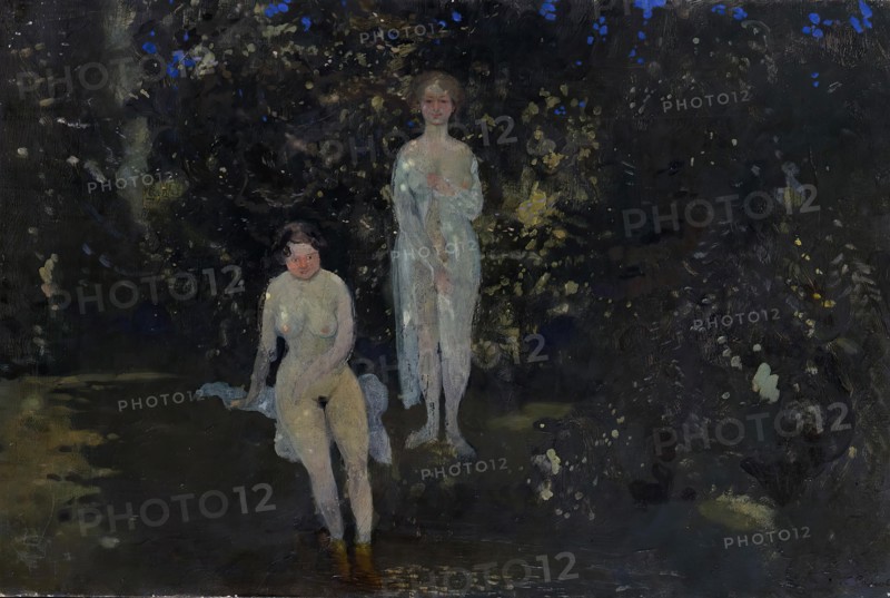 Women Bathing, 1910. Creator: Konstantin Somov.