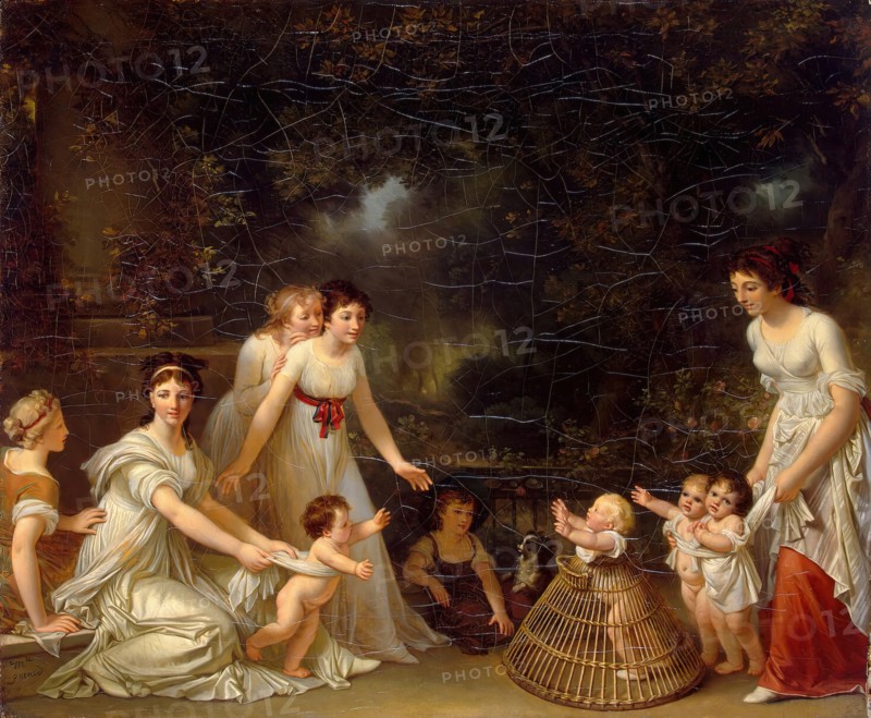 First Steps, 1788. Creator: Marguerite Gerard.