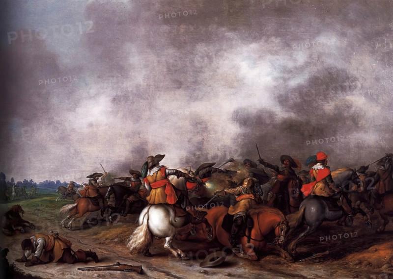 Cavalry Battle, 1632. Creator: Palamedes Palamedesz.