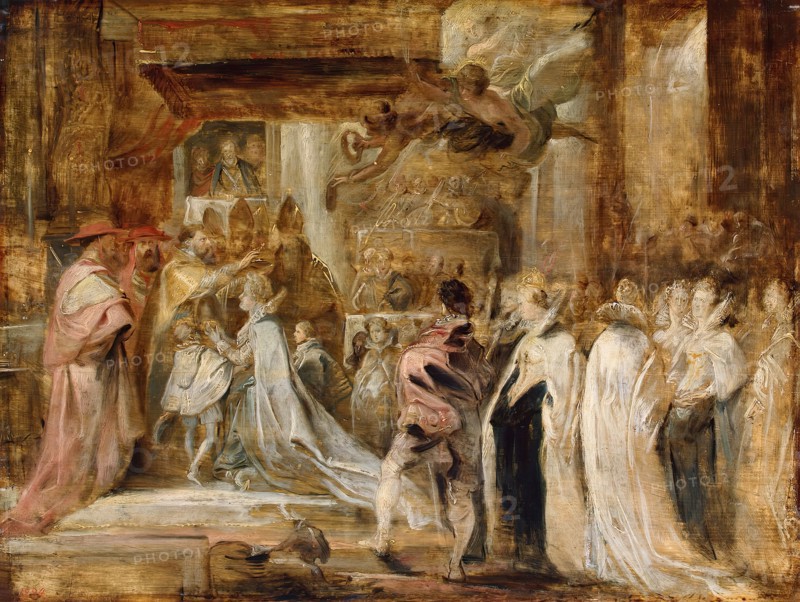 Coronation of Maria de' Medici, 1622. Creator: Peter Paul Rubens.