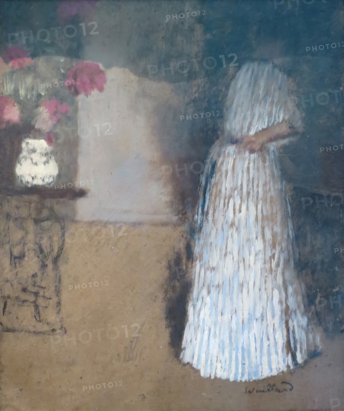 Young Woman in a Room, 1892. Creator: Edouard Vuillard.