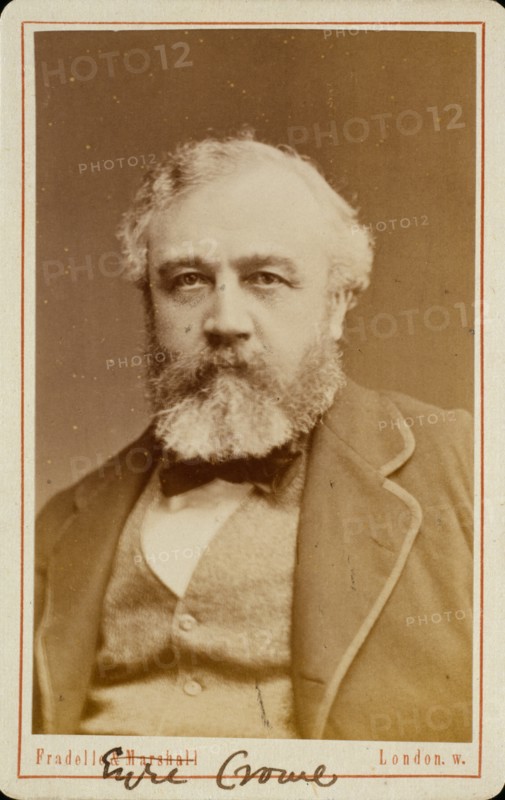 Eyre Crowe, A.R.A.; Eyre Crowe, c1878. Creator: Albert Eugene Fradelle.