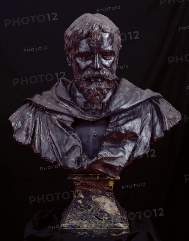 Bust of Sir Lawrence Alma-Tadema, R.A., 1895. Creator: Edward Onslow Ford.