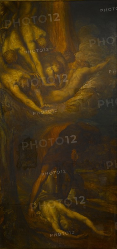 The Denunciation of Cain, 1872. Creator: George Frederick Watts.