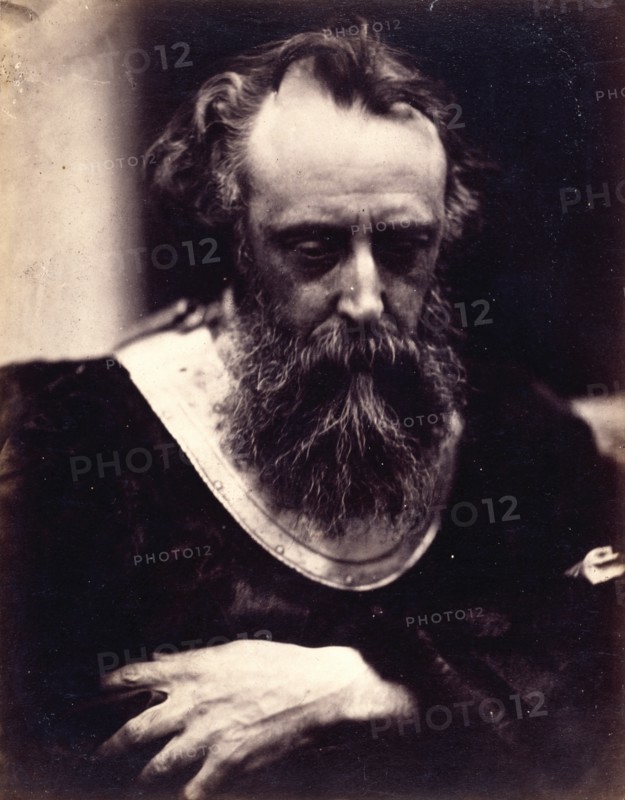 G.F. Watts, O.M. RA (1817-1904), c1860s. Creator: David Wilkie Wynfield.