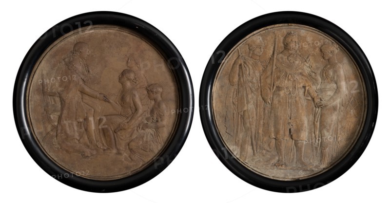 Design for the Turner medal, c1857. Creator: Edward Hodges Baily.