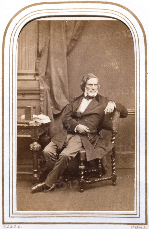 John Gibson R.A., after 1864. Creator: London Stereoscopic & Photographic Co.