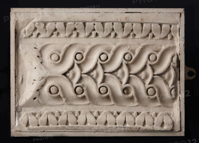 Cast of part of a curving soffit from a round building, late 18th century. Creator: Unknown.