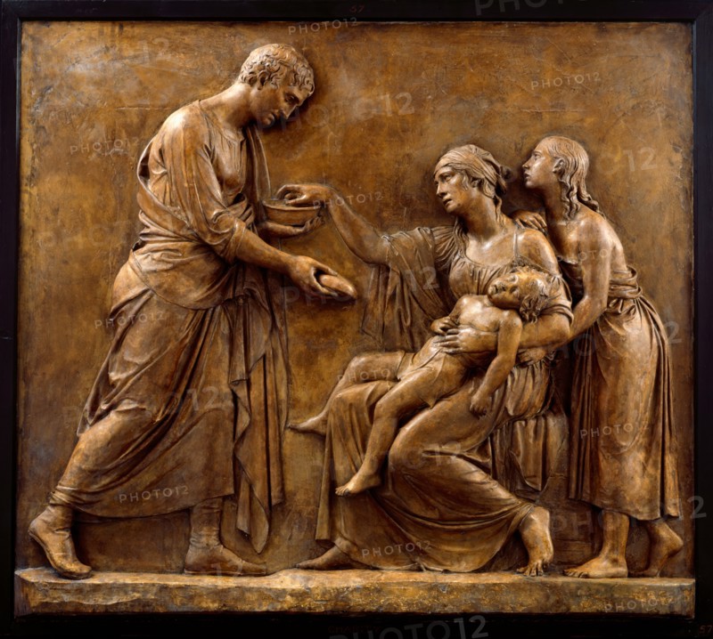Charity: Monument to William Hammerton, 1832. Creator: John Gibson.