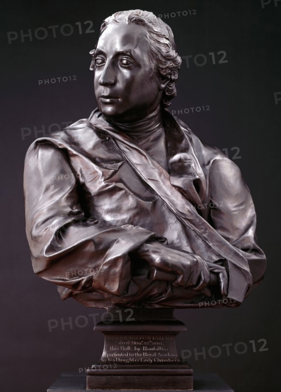 Bust of Joseph Wilton, R.A., (1760s), 1928. Creator: Unknown.