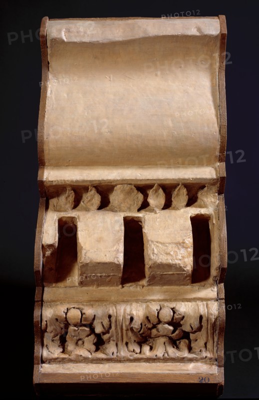 Cast of impost of central arch, AD 203, (late 18th- early 19th century). Creator: Unknown.