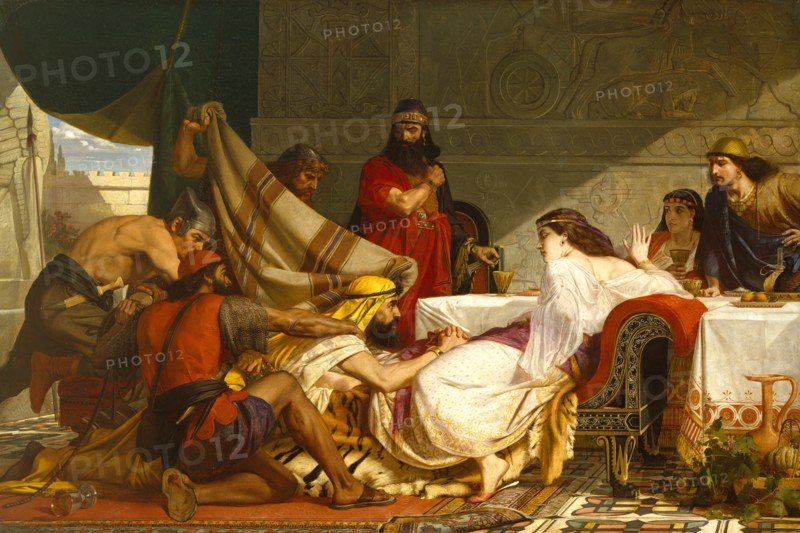 The Festival of Esther, 1865. Creator: Edward Armitage.