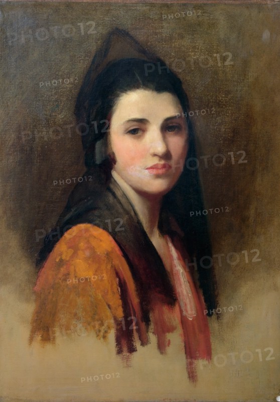 The Mantilla, c1927. Creator: Luke Fildes.