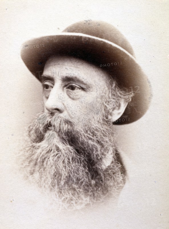 George Frederic Watts, R.A., c1856-1875. Creator: John Watkins.