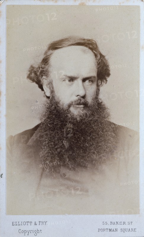 Birket Foster, after 1863. Creator: Elliott & Fry.
