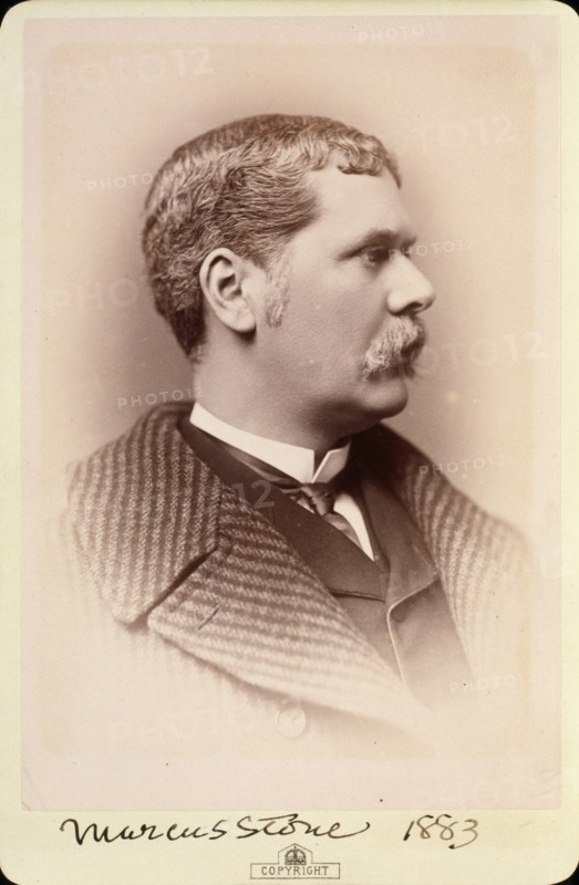 Marcus Stone, 1883. Creator: Alexander Bassano.