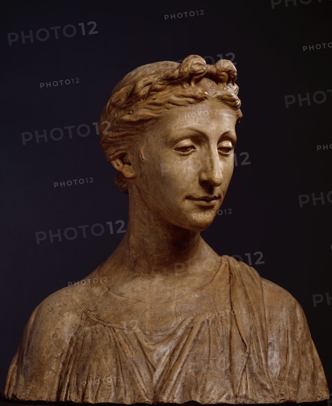 St Cecilia, c15th century, (c1880s). Creator: D Brucciani & Co.