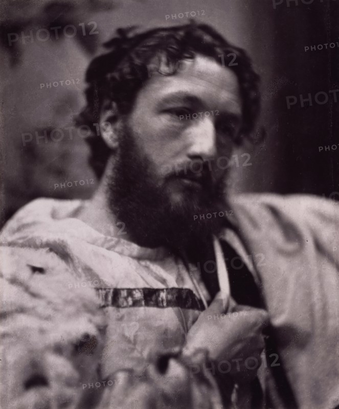 Lord Leighton P.R.A. (1830-1896), c1860s. Creator: David Wilkie Wynfield.