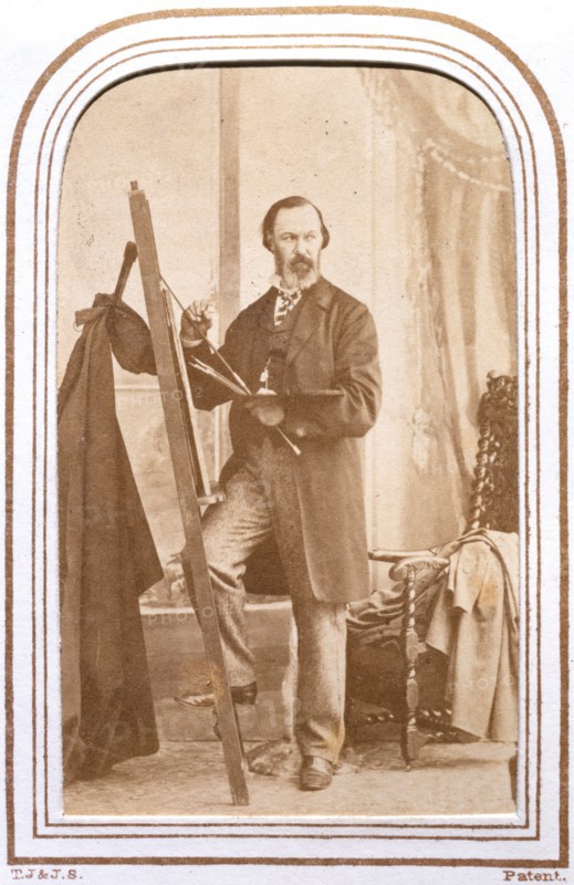 Alfred Elmore R.A., c1870s. Creator: Caldesi & Co.