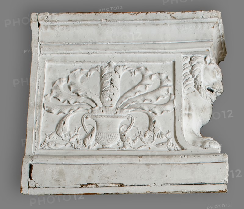 Cast of table leg, (late 18th century?). Creator: Unknown.