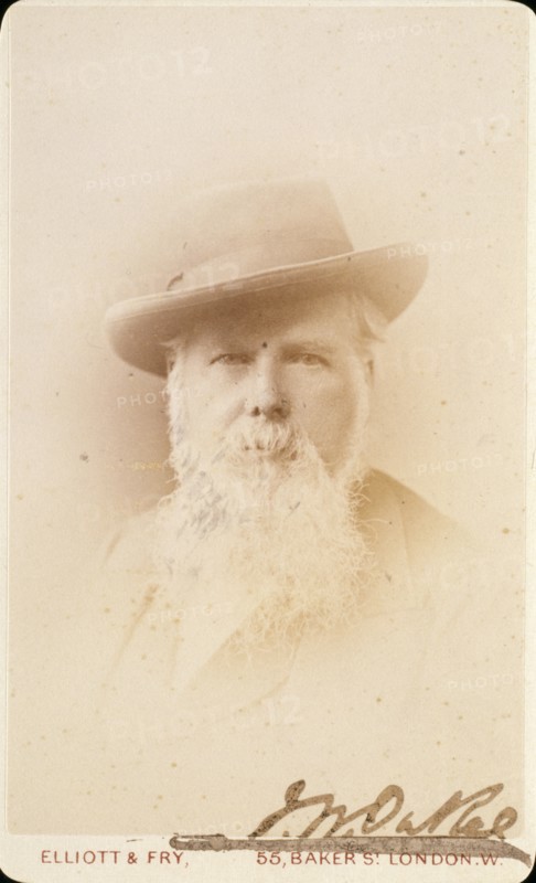 J. W. Oakes, c1865. Creator: Elliott & Fry.