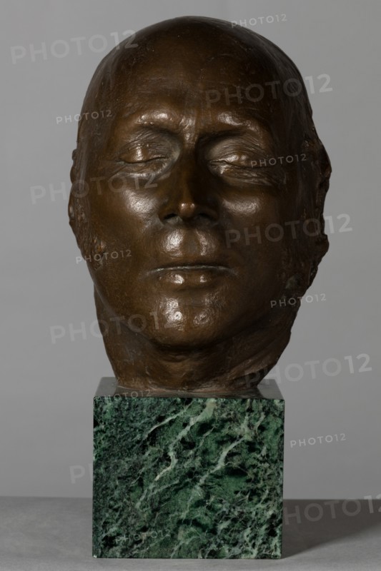 Cast of death mask of John Constable, 1958. Creator: Unknown.