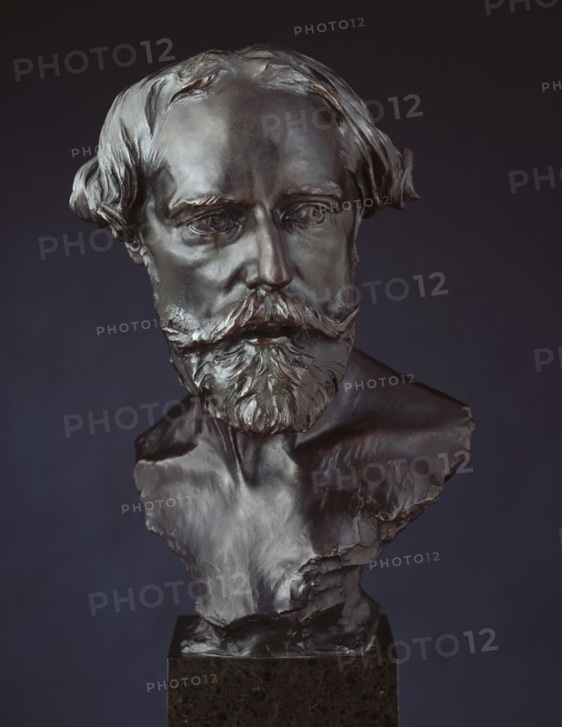 Bust of Augustus John, R.A., 1916. Creator: Francis Derwent Wood.