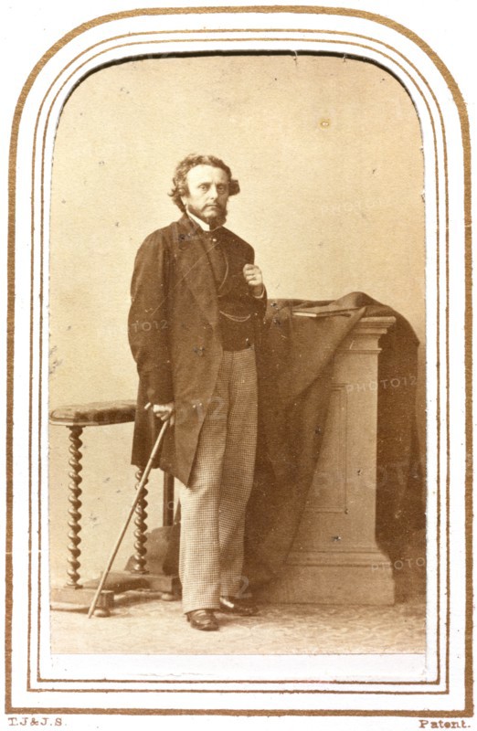 Augustus Leopold Egg, c1860. Creator: Caldesi, Blanford & Co..
