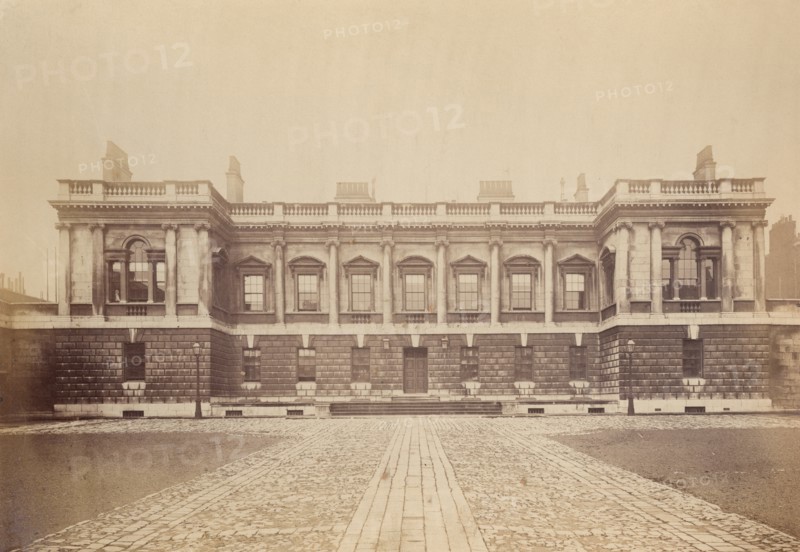 South front of Burlington House, c1860s. Creator: Stephen Ayling.