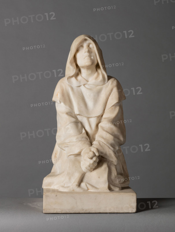 Monk in Prayer, c1921. Creator: Arthur George Walker.