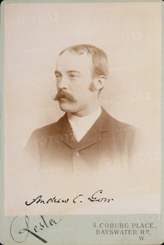 Andrew C. Gow, c1890s. Creator: Enrico Resta.
