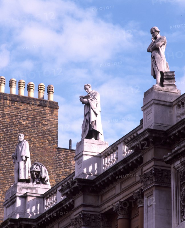 Galileo, Goethe and La Place, c1870.  Creator: Dennis Gilbert.