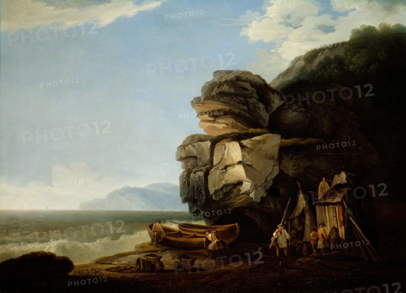 Coastal Scene, 1786. Creator: Joseph Farington.