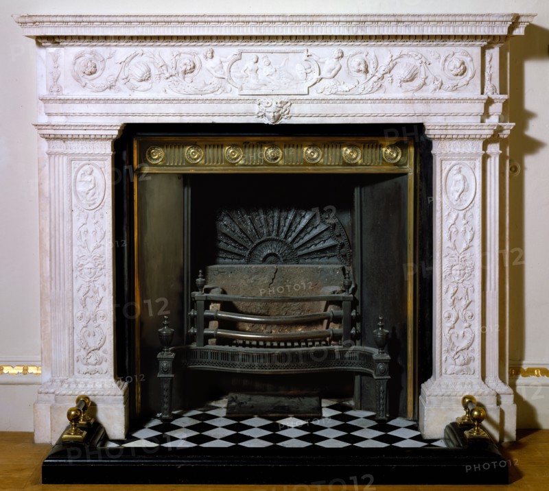 Council Room Fireplace, 1780-1786? Creator: Joseph Wilton.