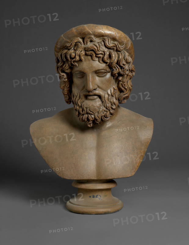 Bust of Asclepius, (1816?). Creator: Unknown.