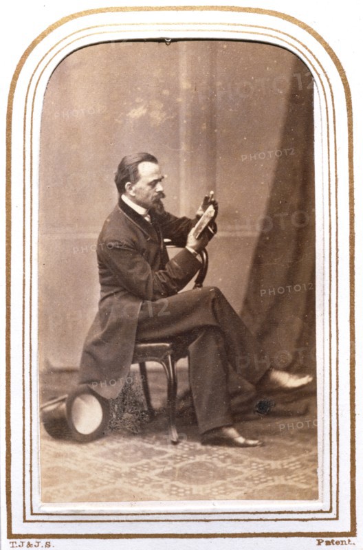 Carl Haag, c1862. Creator: Philip Fink.
