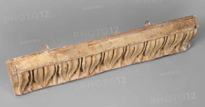 Cast of cyma recta, possibly from an upper cornice, late 18th century-early 19th century. Creator: Unknown.