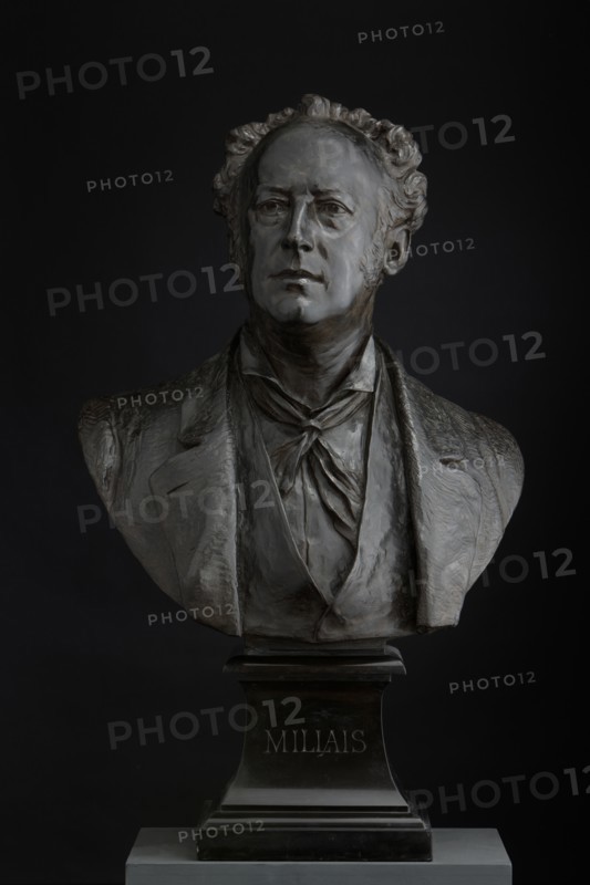 Sir John Everett Millais, Bt., P.R.A., 1881-82. Creator: Joseph Edgar Boehm.
