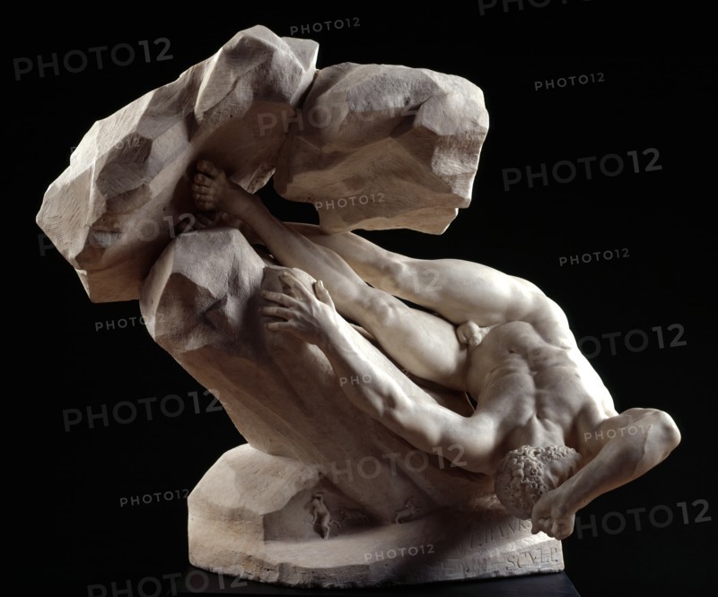 The Falling Titan, 1786. Creator: Thomas Banks.
