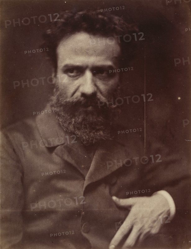 Alphonse Legros, (1837-1911), c1860s. Creator: David Wilkie Wynfield.