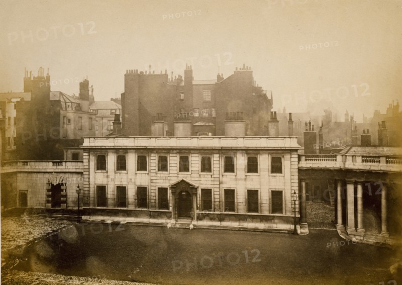 Burlington House, east offices., c1860s. Creator: Stephen Ayling.