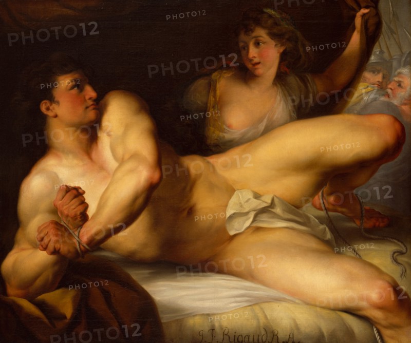 Samson and Delilah, c1784. Creator: John Francis Rigaud.