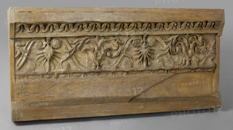 Cast of the frieze of the architrave, late 18th century-early 19th century. Creator: Unknown.