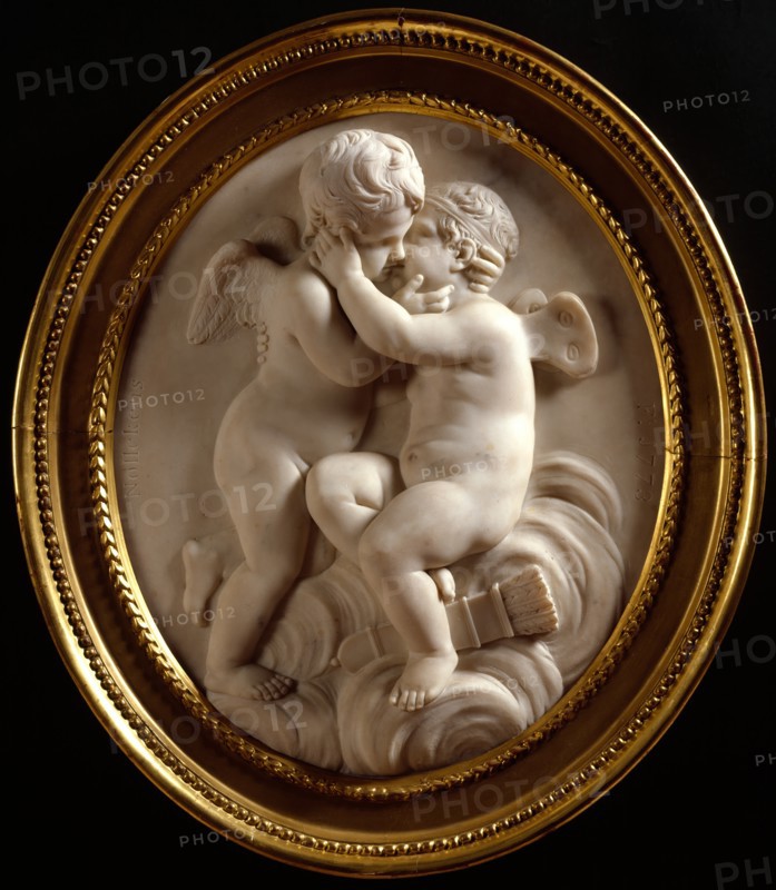 Cupid and Psyche, 1773. Creator: Joseph Nollekens.
