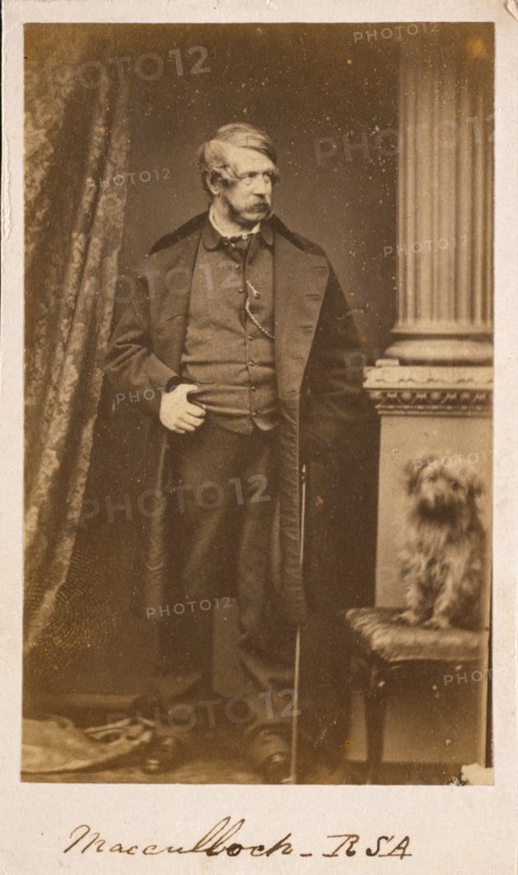 Unknown man, possibly Horatio MacCulloch, c1860s. Creator: J. G. Tunny.