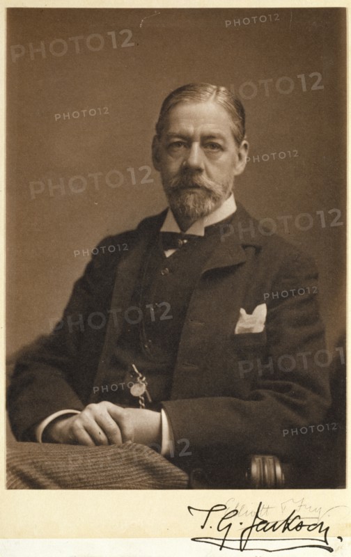 T.G. Jackson RA, c1870s. Creator: Elliott & Fry.