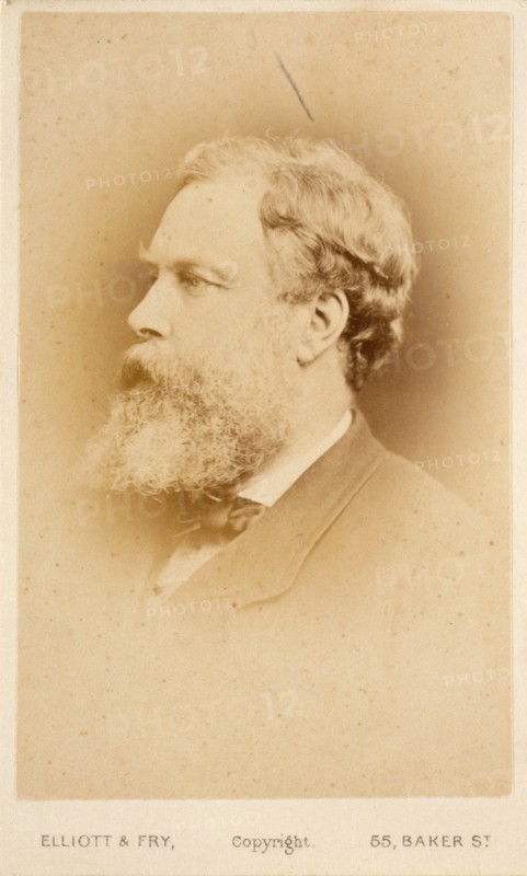 Portrait of an Unidentified Man, (John Macallan Swan), c1865.  Creator: Elliott & Fry.